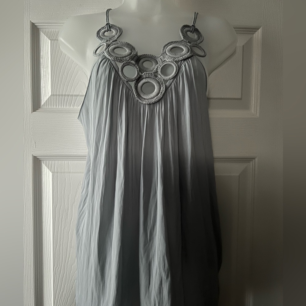 Ramy Brook Aria Top with Crochet Neckline Detail AS26220 NWT - Picture 6 of 6